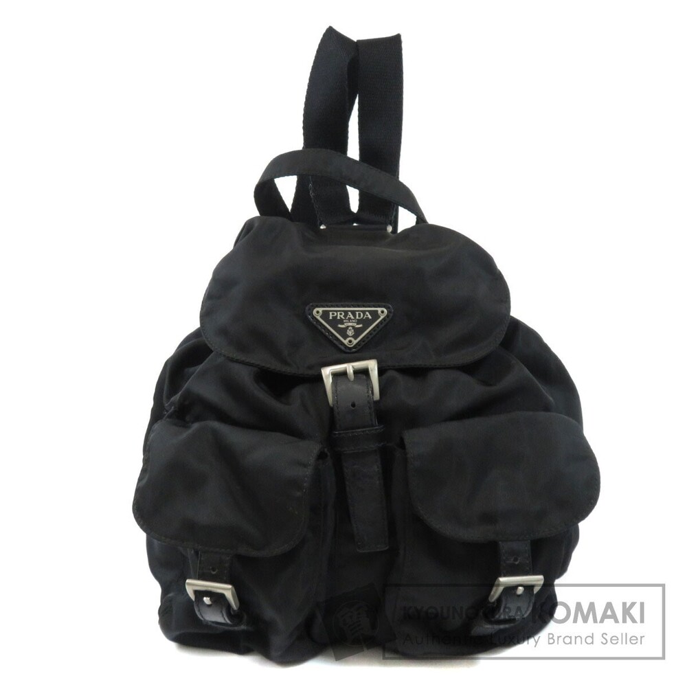 Prada logo Backpack Rucksack Daypack